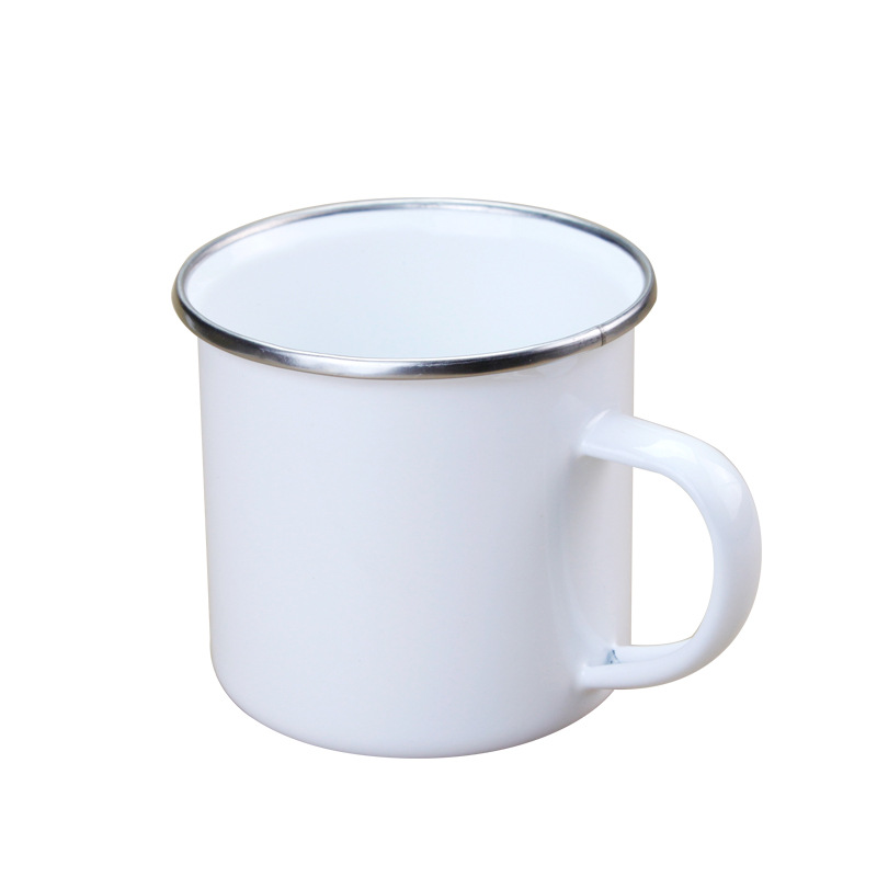 Sublimation Mug White - Tazas de Acero Inoxidable Esmaltadas Personalizadas