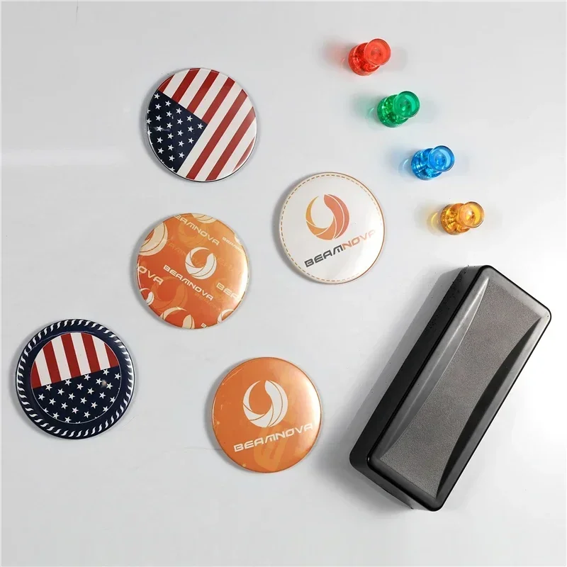 Button Badge Blank - Piezas de Botones Magnéticos Suaves en