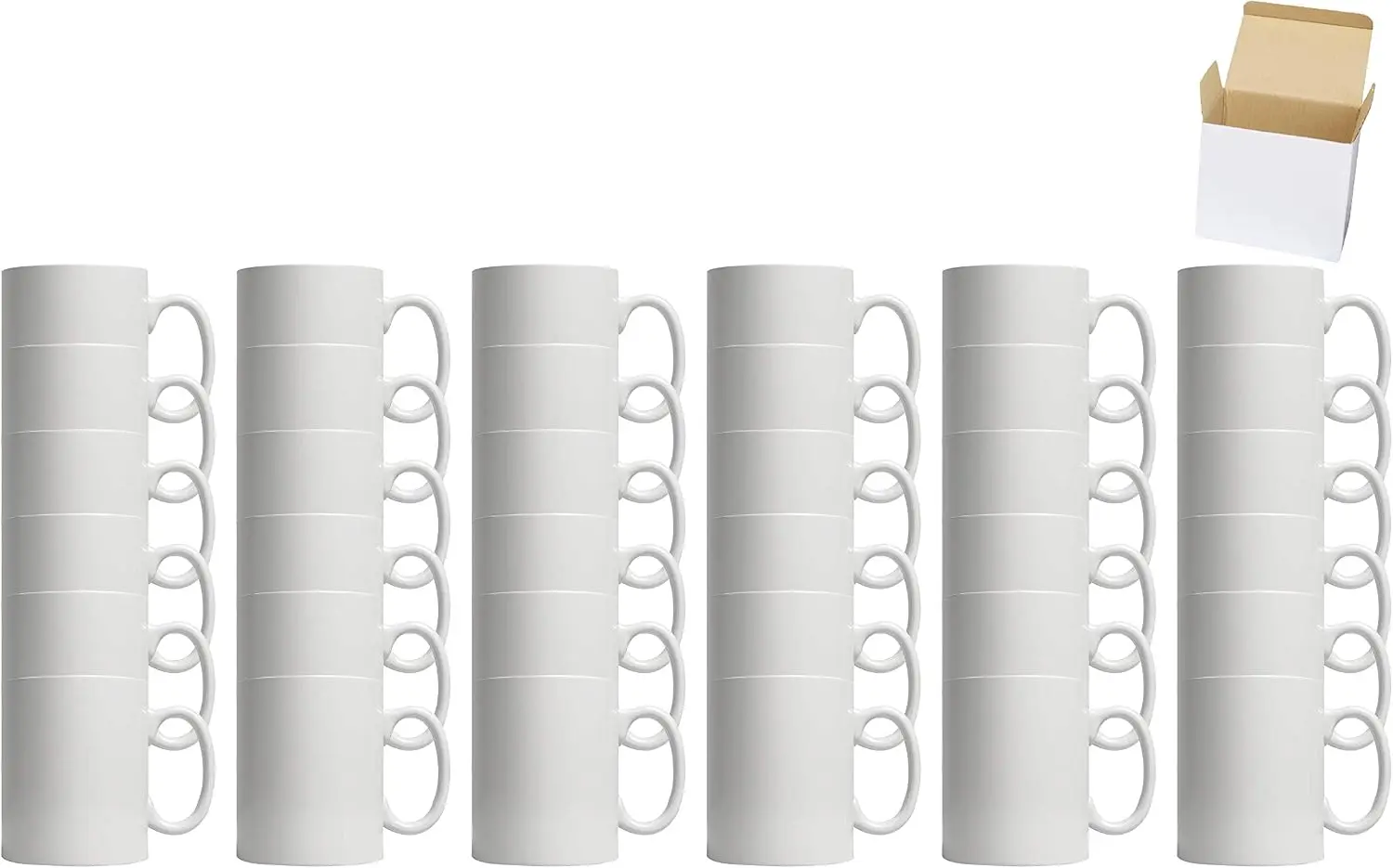Sublimation Mug White - Taza de Café de Cerámica Blanca