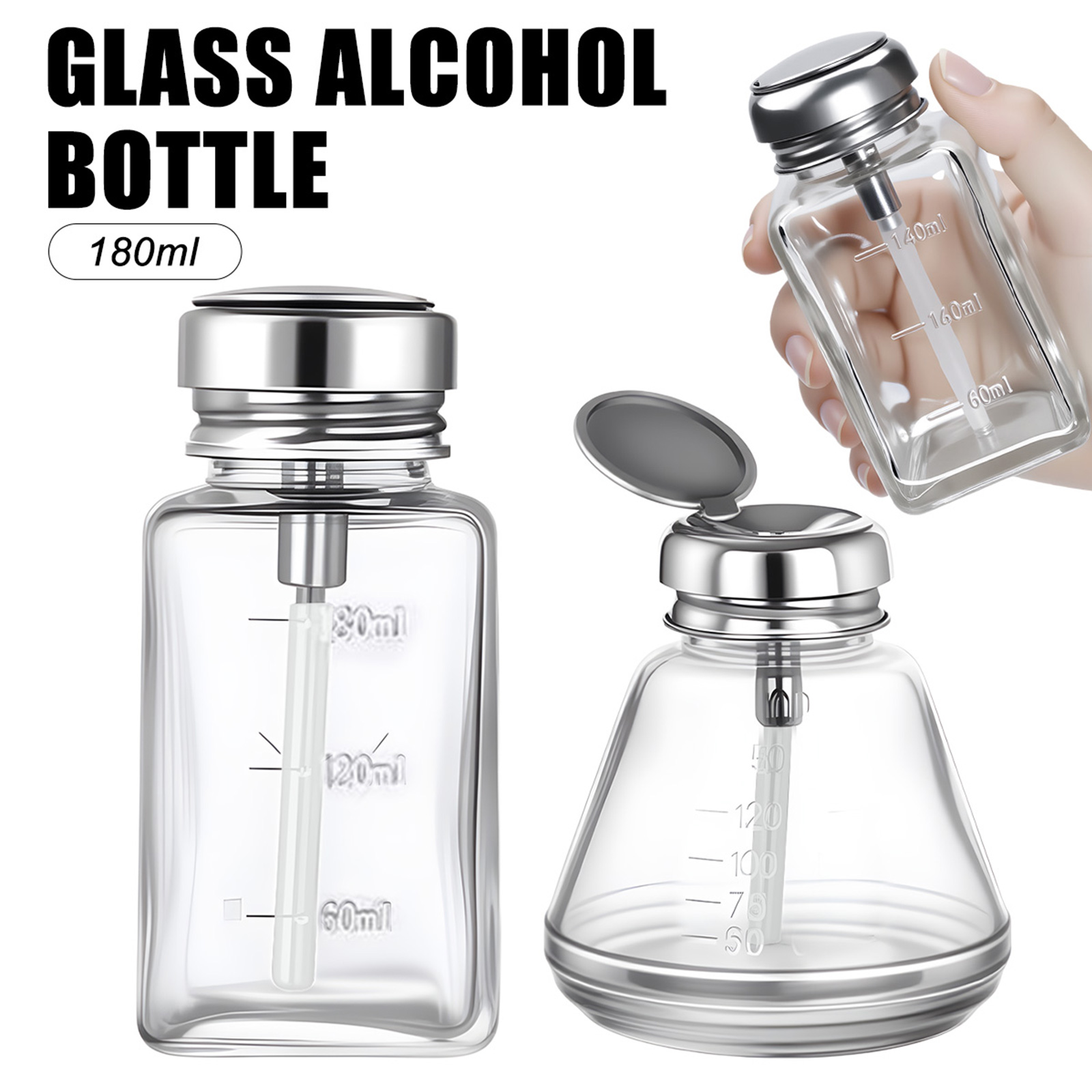 Botella de Vidrio para Uñas de - Water Bottle Blank reseña y precio