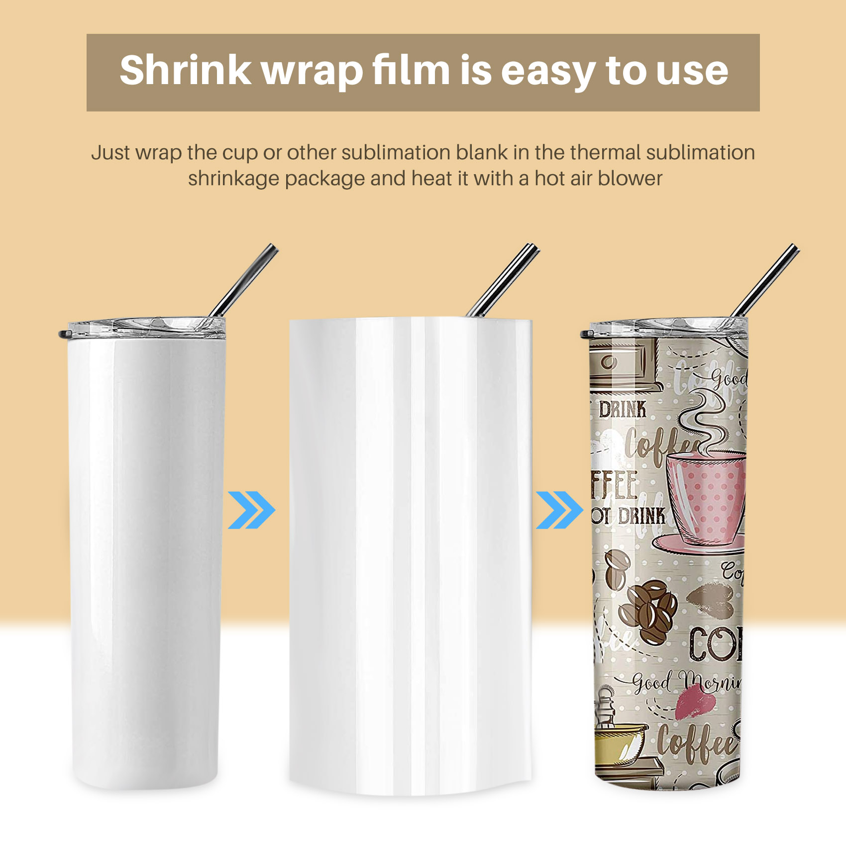 ABWP-8X12 Inch Sublimation Shr - Sublimation Mug White reseña y precio