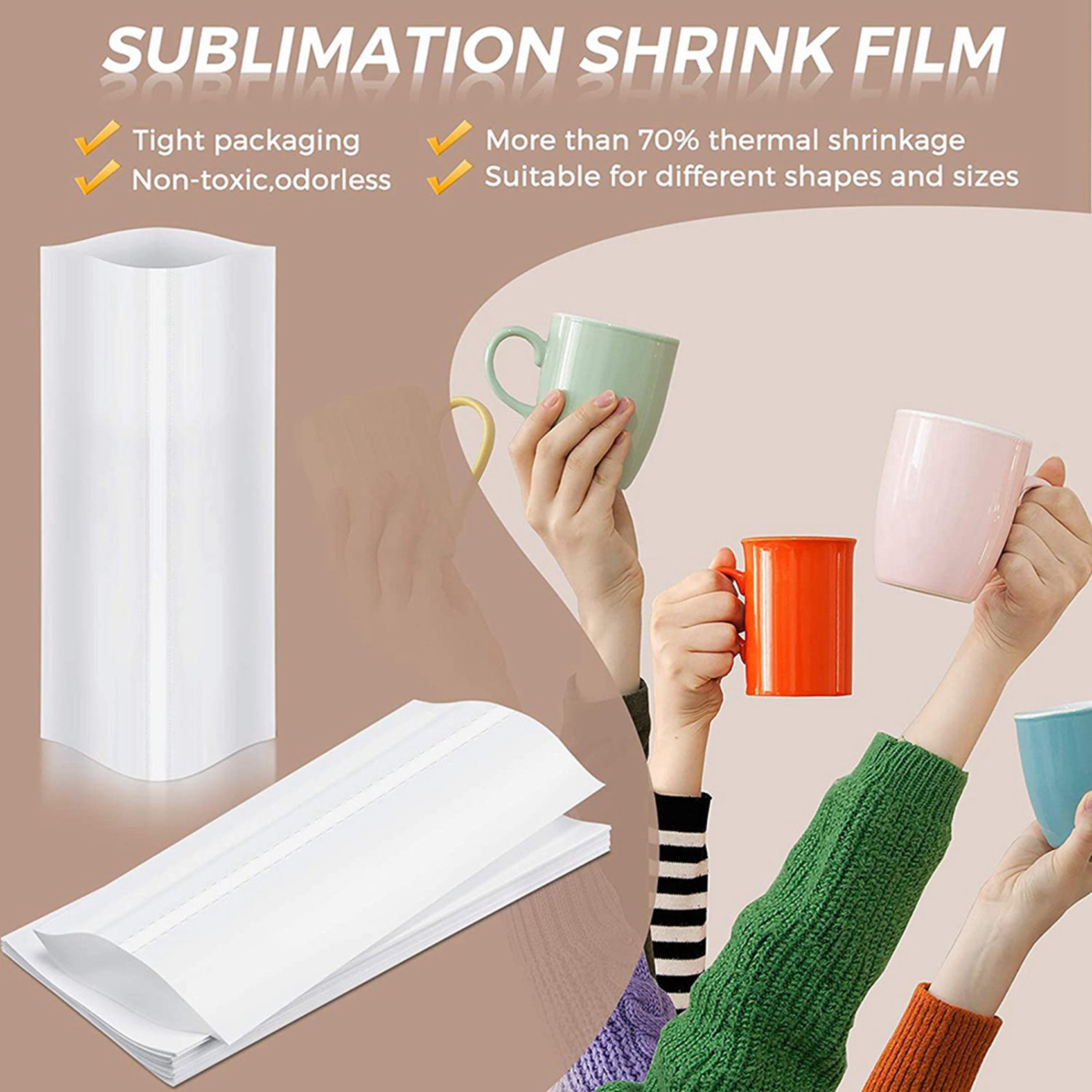 Película Termoencogible para S - Sublimation Mug White reseña y precio