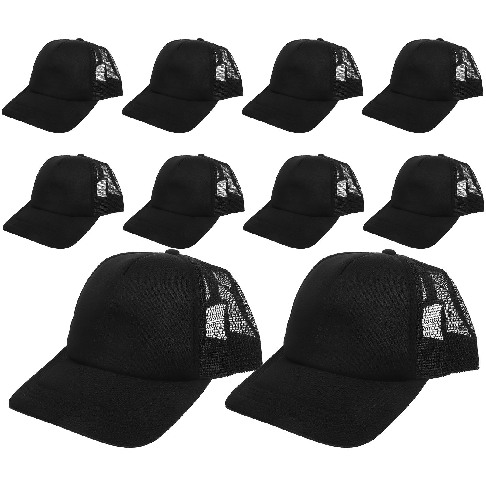 10 gorras de béisbol de malla  - Hat Sublimation Blank reseña y precio
